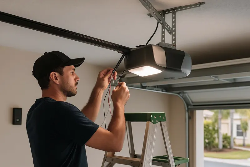 Garage Door Opener Installation in Rotonda West